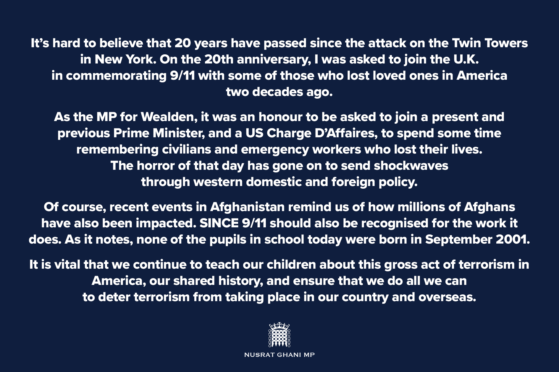 Statement