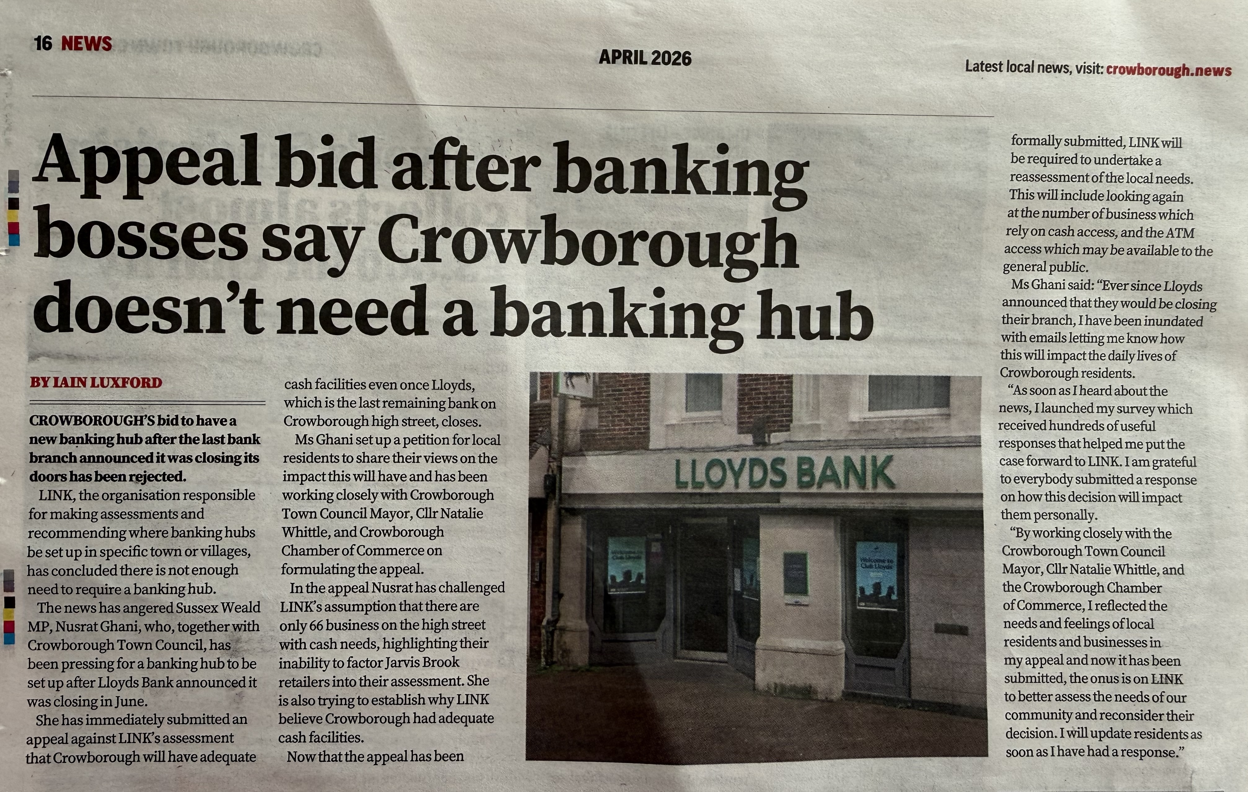 Crowborough News