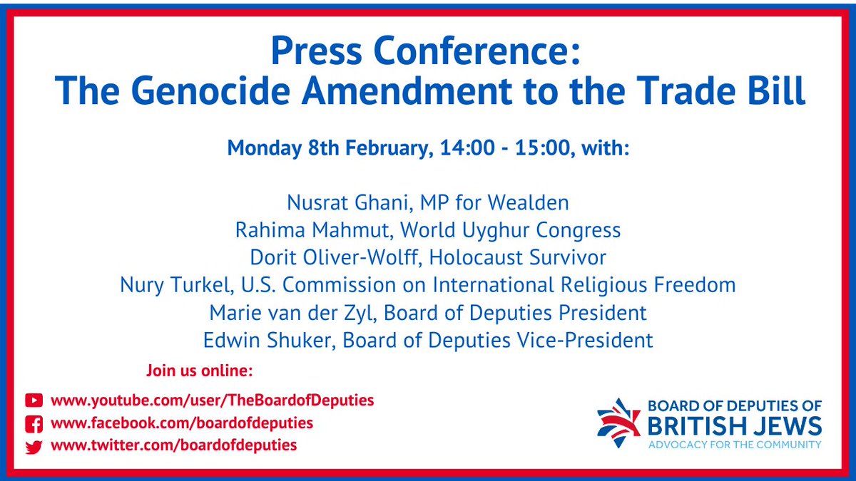 Genocide Amendment Press Conference