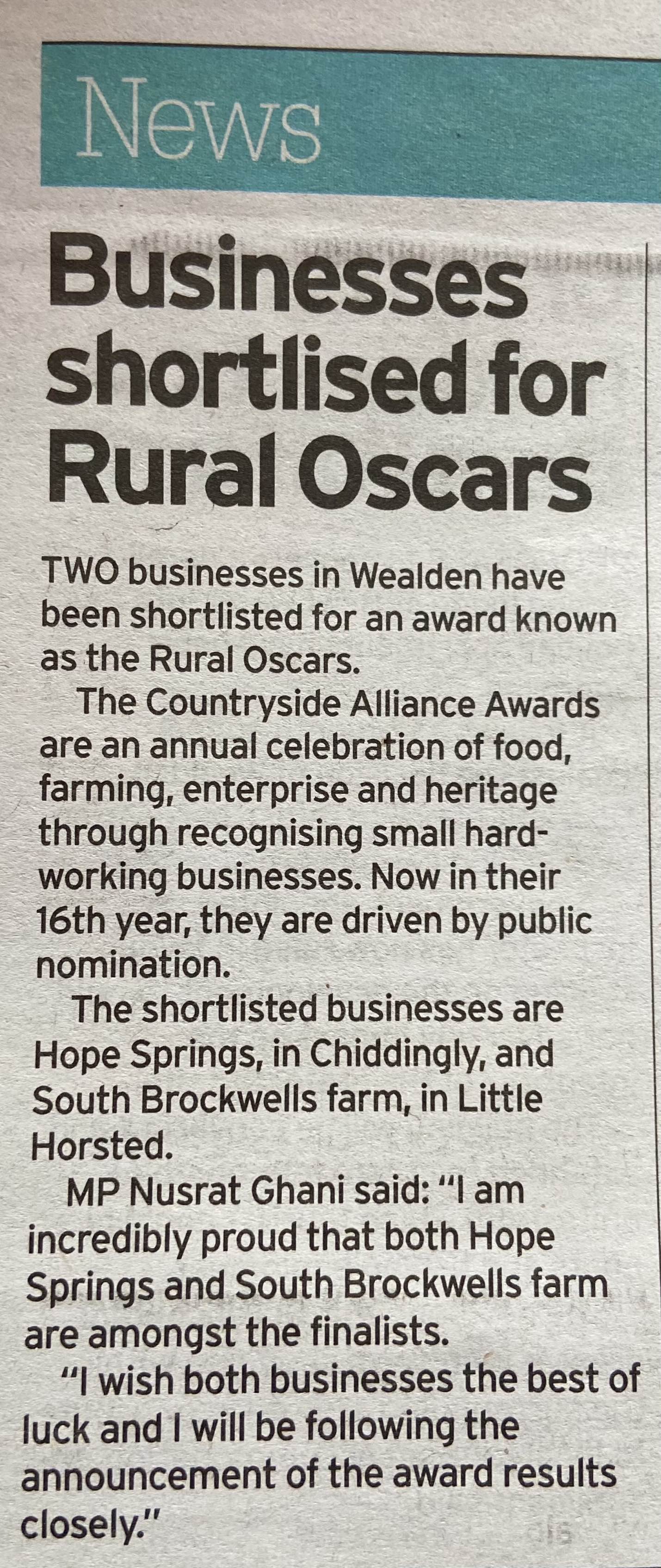 Kent and Sussex Courier