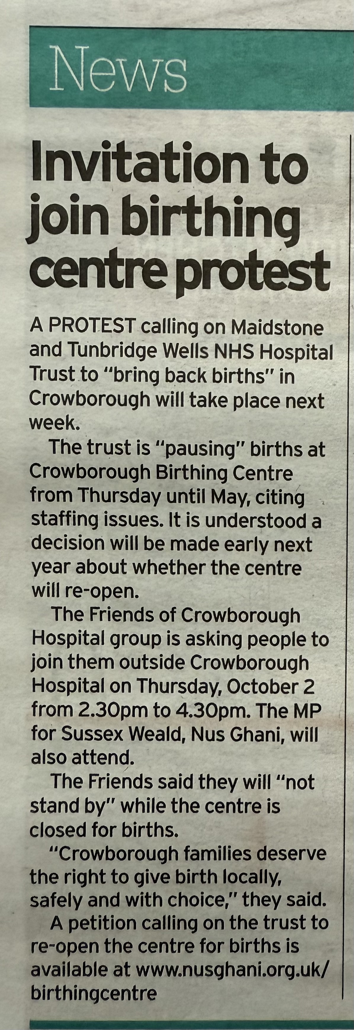 Kent and Sussex Courier