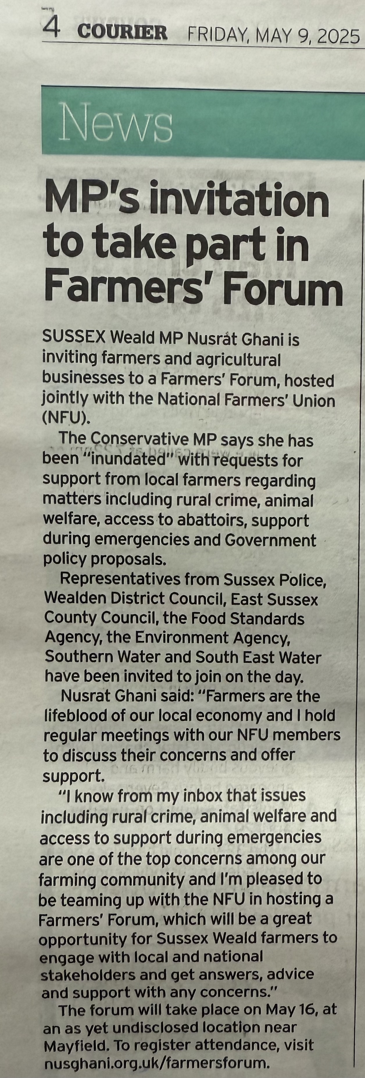 Kent and Sussex Courier