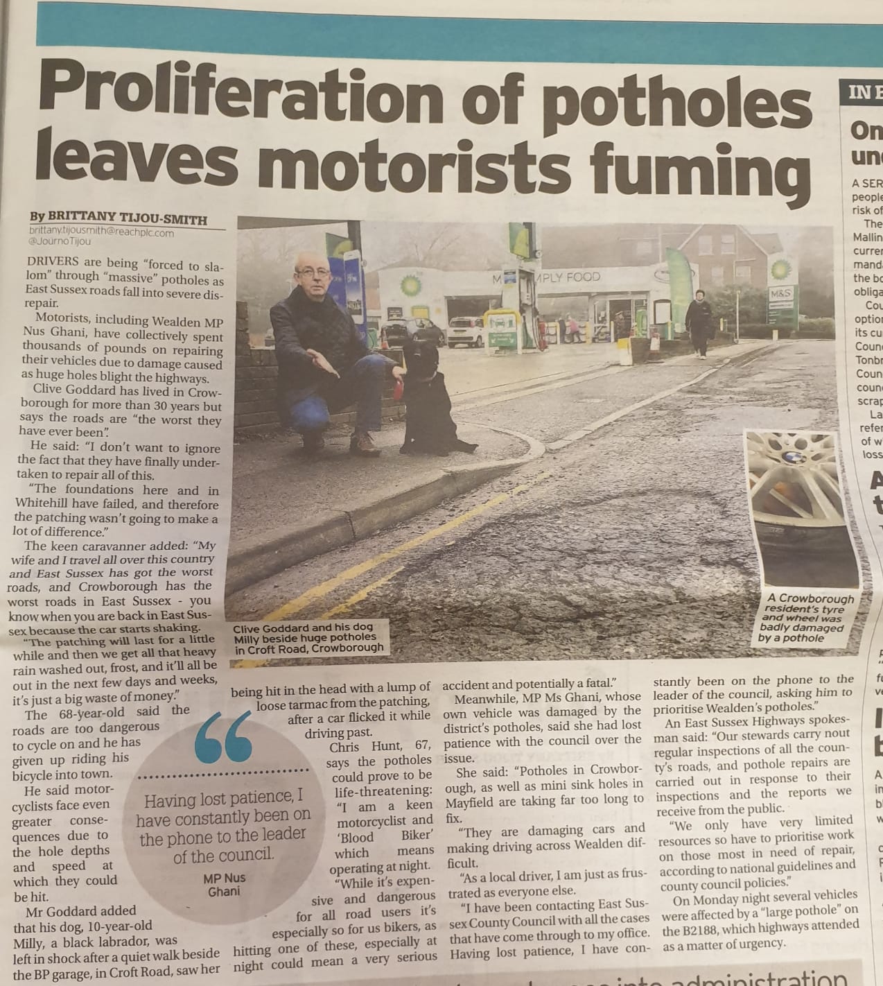 Potholes