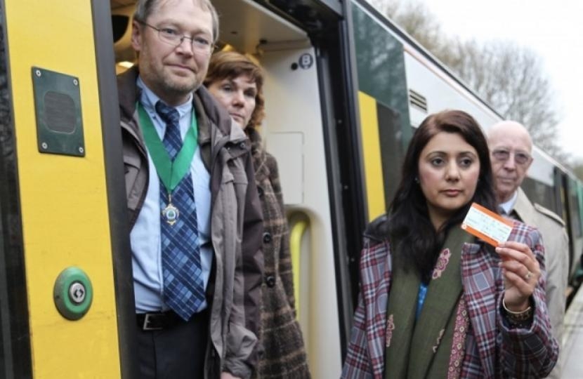 Nus Ghani at local train station