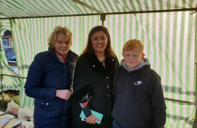 Nus at Hailsham Farmers Market 