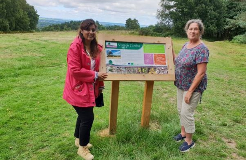 Nus Ghani supports the preservation of Ashdown Forest.