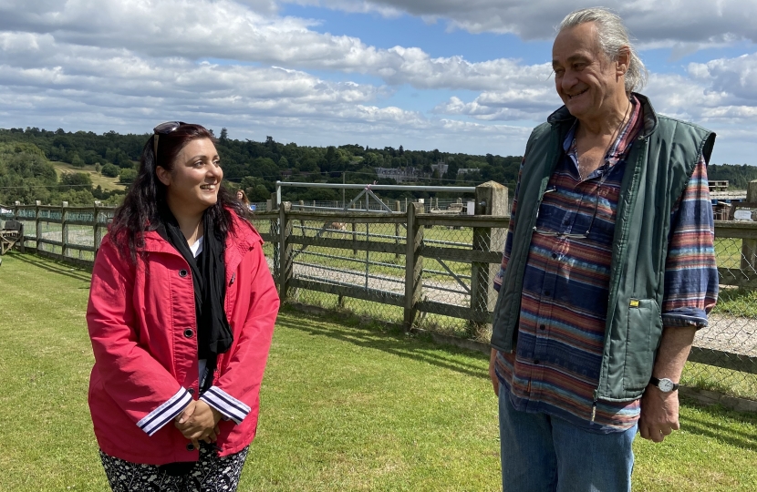Nus Ghani at The Llama Park