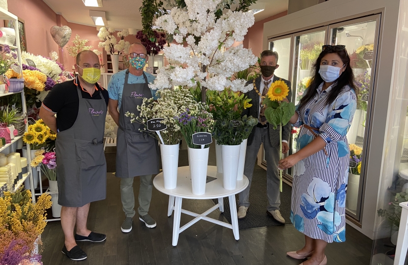 Nus Ghani opening new business in Hailsham