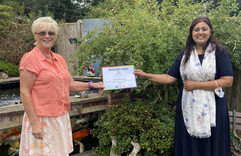 Chrissie Litchfield and Nus Ghani