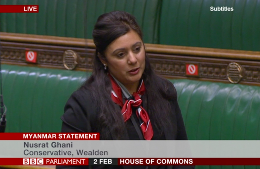 Nus Ghani MP