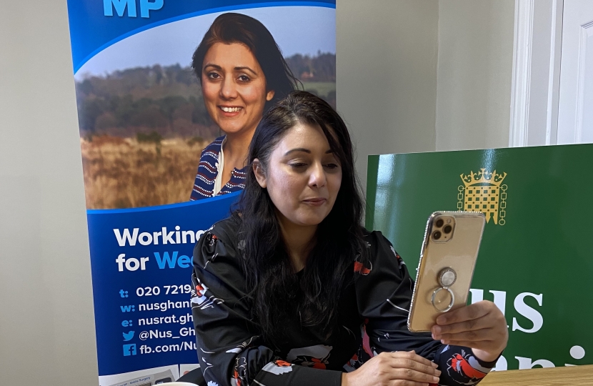Nus Ghani MP