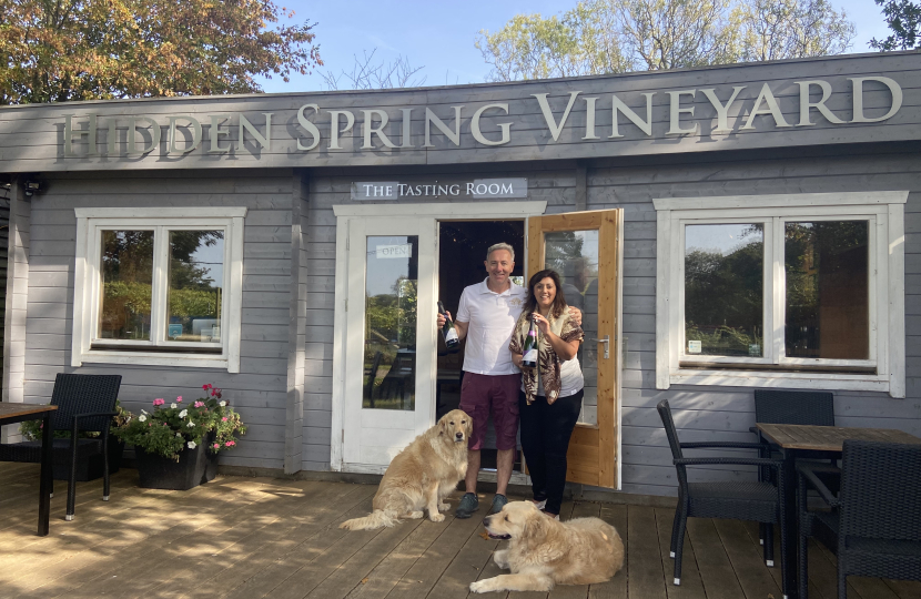 Hidden Spring vineyard