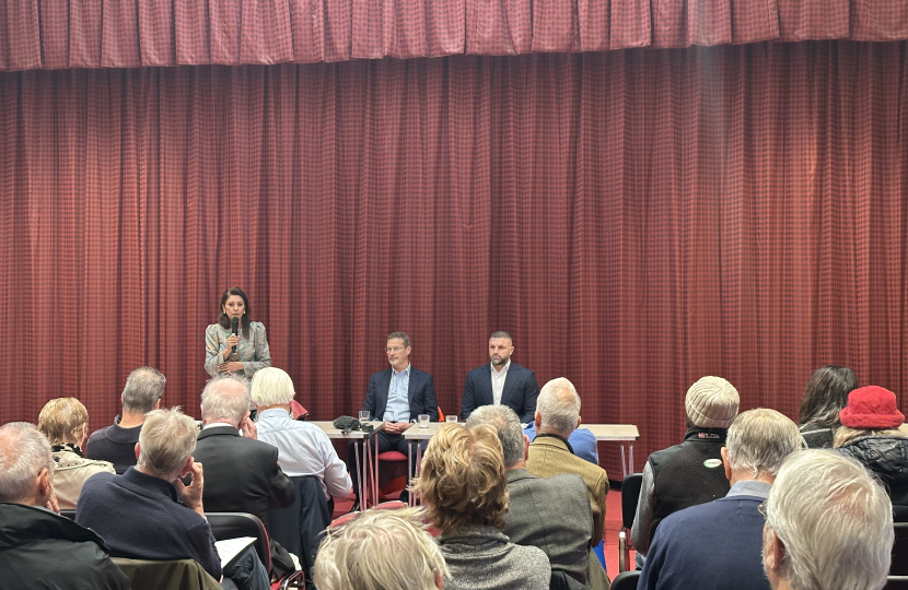 Nusrat Ghani's public meeting with South East Water boss