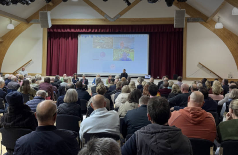 Nusrat Ghani meeting Crowborough residents