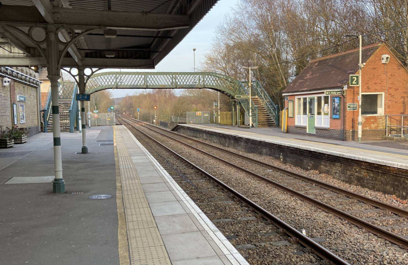 Picture of train station