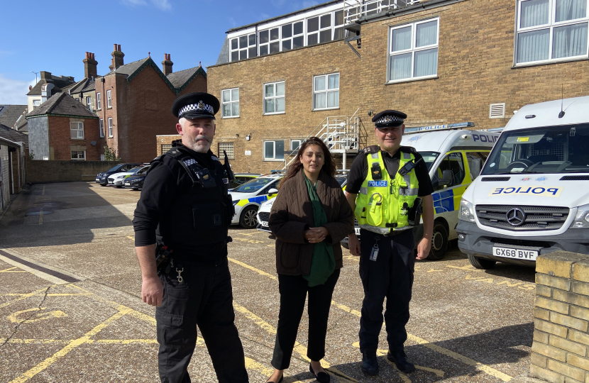 Nusrat Ghani MP and Sussex Police