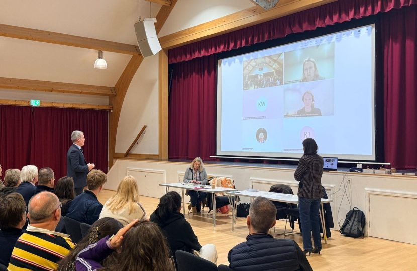 Nusrat Ghani MP hosting meeting alongside Mims Davies MP and Ministry of Defence