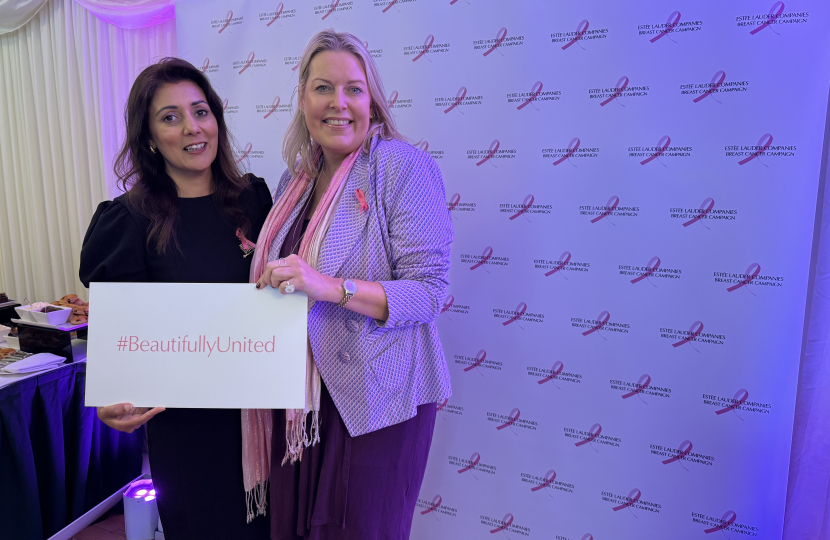 Nusrat Ghani MP with Mims Davies MP