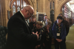 Crowborough Scouts with a Parliamentary Doorkeeper 