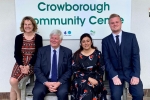 Left to Right: Denise Westbury-Haines (BT Openreach), Cllr. Bob Standley, Nusrat Ghani MP, Kieran Wines (BT Openreach)