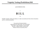 Virginity Testing Bill