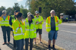 Nusrat meeting Community Speedwatch team