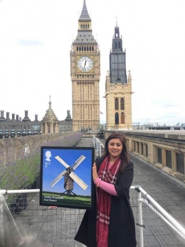 Print of Nutley Windmill Stamp
