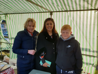 Nus at Hailsham Farmers Market 