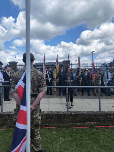 Nus addresses parade
