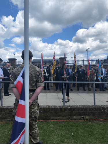 Nus addresses parade