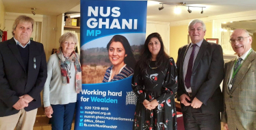 Ghani in Mayfield to discuss Telecoms Mast 