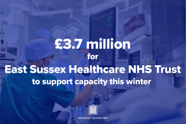 AdditionalFundingforEastSussexNHS