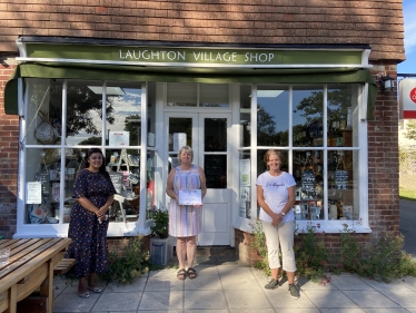 Allison Wright and the Laughton Village Shop
