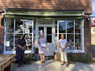 Allison Wright and the Laughton Village Shop