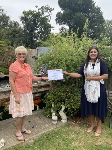 Chrissie Litchfield and Nus Ghani