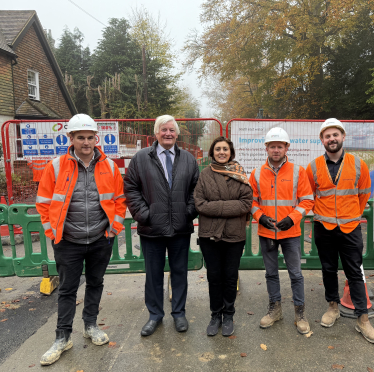 South East Water upgrades in Wadhurst