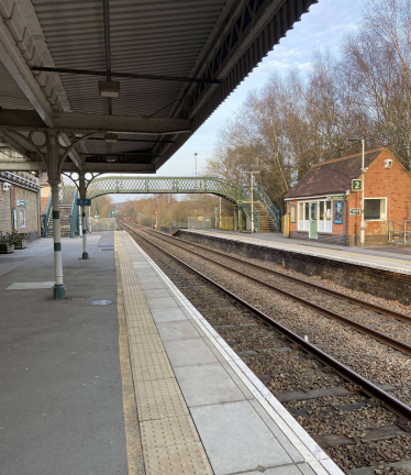 Picture of train station