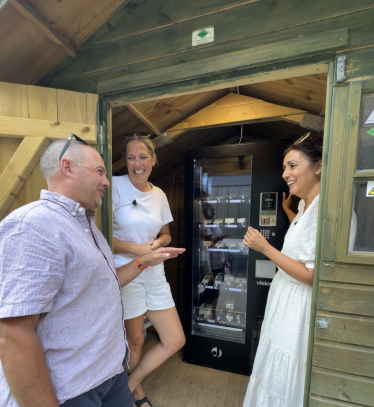 Nusrat Ghani meeting Delves family to discuss cheese vending machine