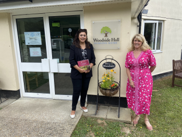 Nusrat Ghani MP with Sharon Lloyd 
